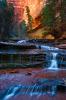 Stairway Cascades- Zion National Park by Shane McDermott