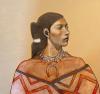 Hopi Woman (Walks in Beauty Way People) by Ben Wright